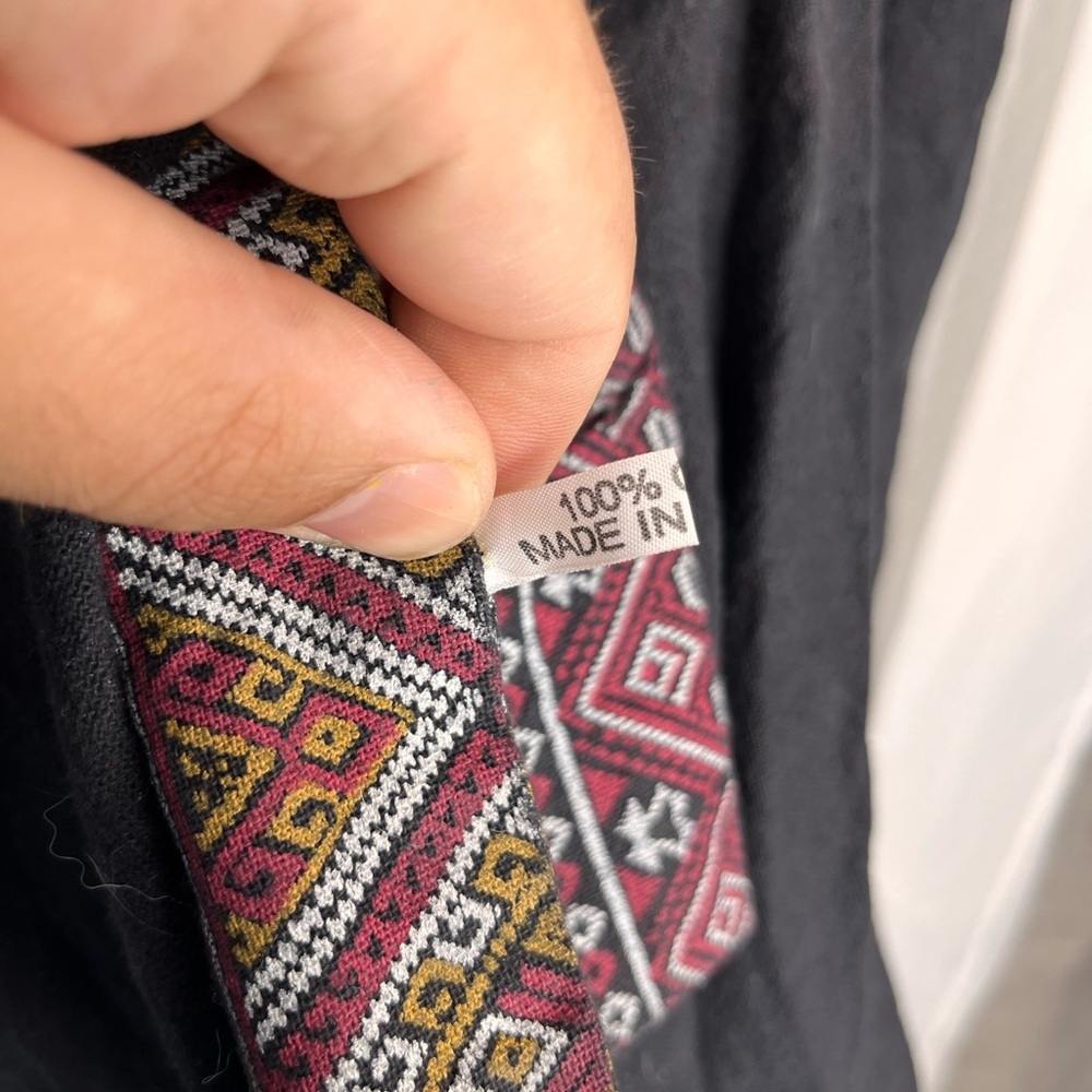 Boho Cotton Tote Bag - Picture 4 of 7